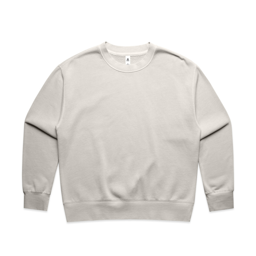 Women's Relax Faded Crew in Faded Bone