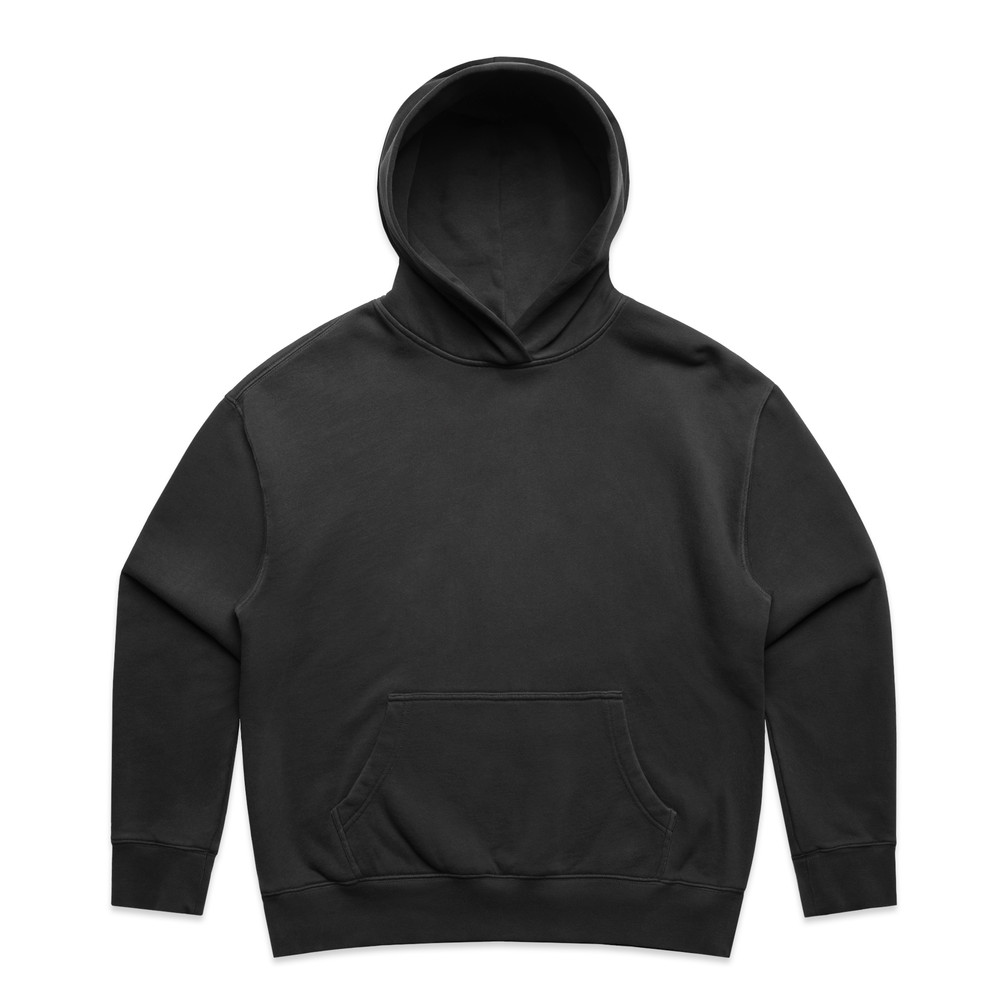 Women's Relax Faded Hood in Faded Black