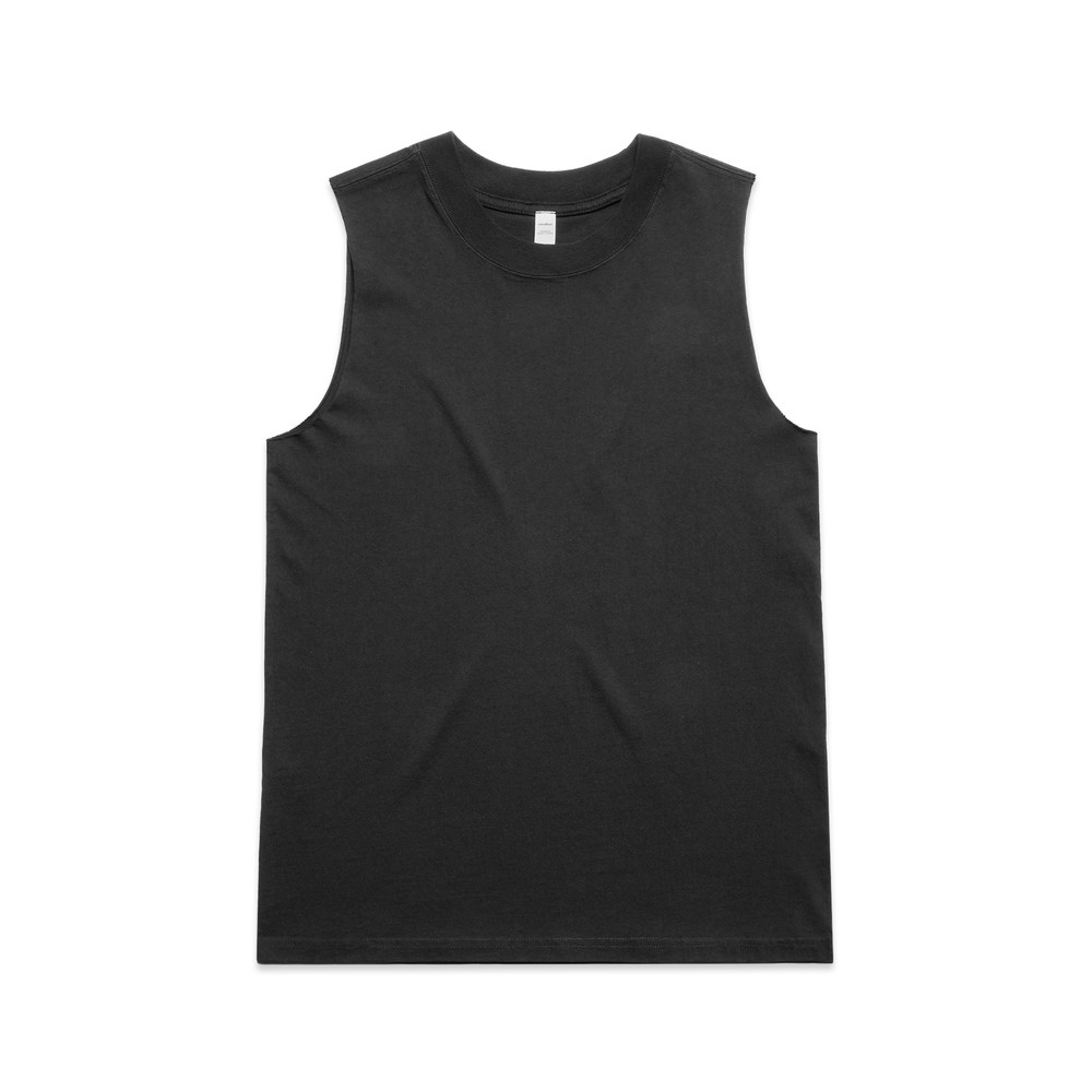 Women's Faded Tank in Faded Black