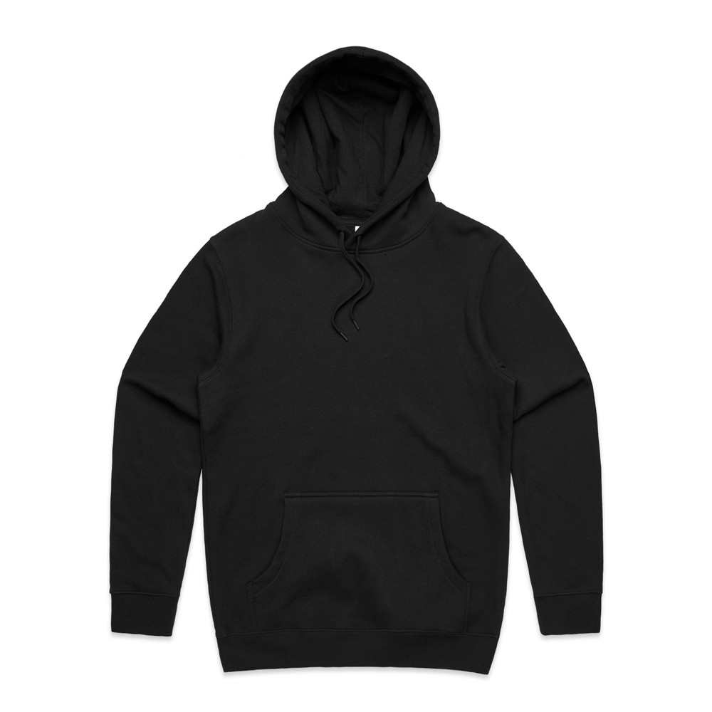 Organic Stencil Hood in Black