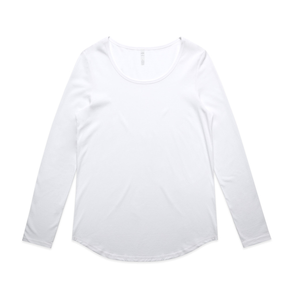 Women's Mali Long Sleeve Tee in White