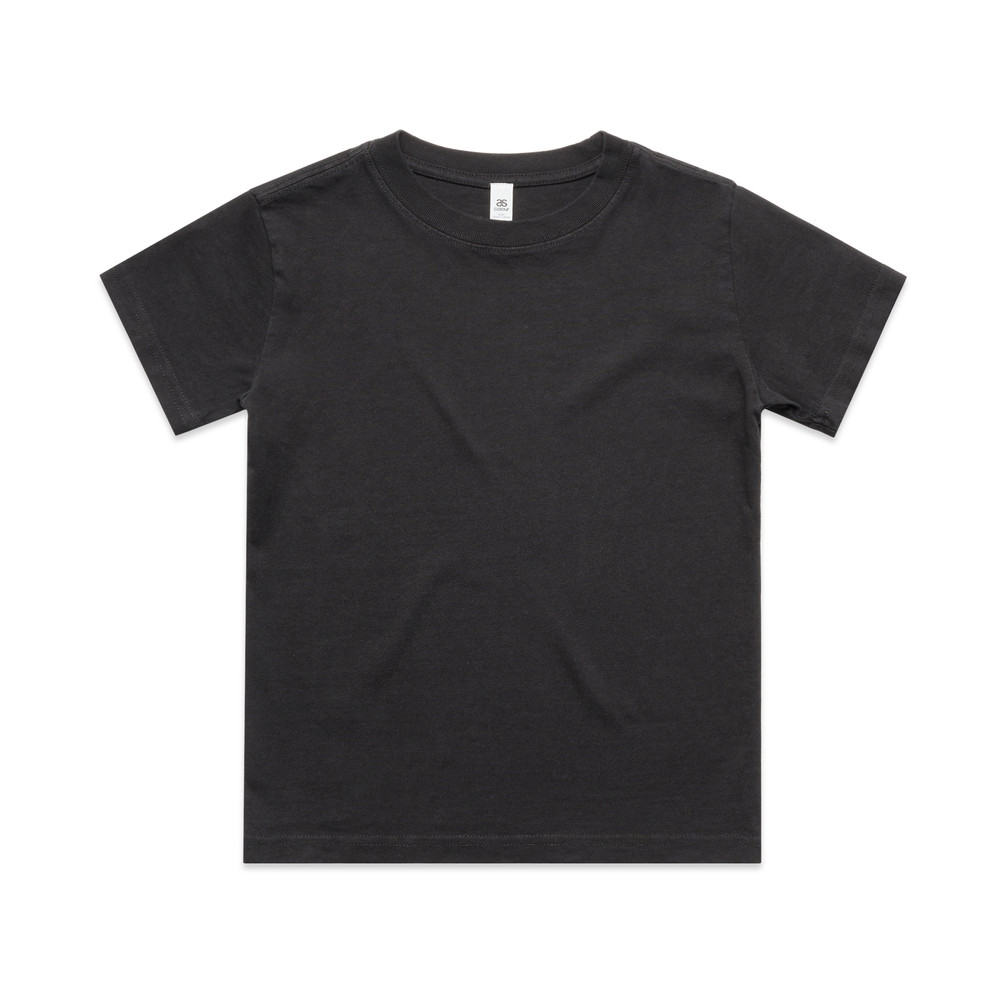 Youth Heavy Faded Tee in Faded Black