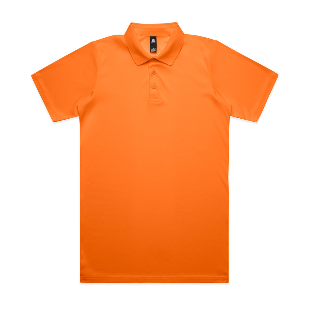 Work Safety Polo in Safety Orange
