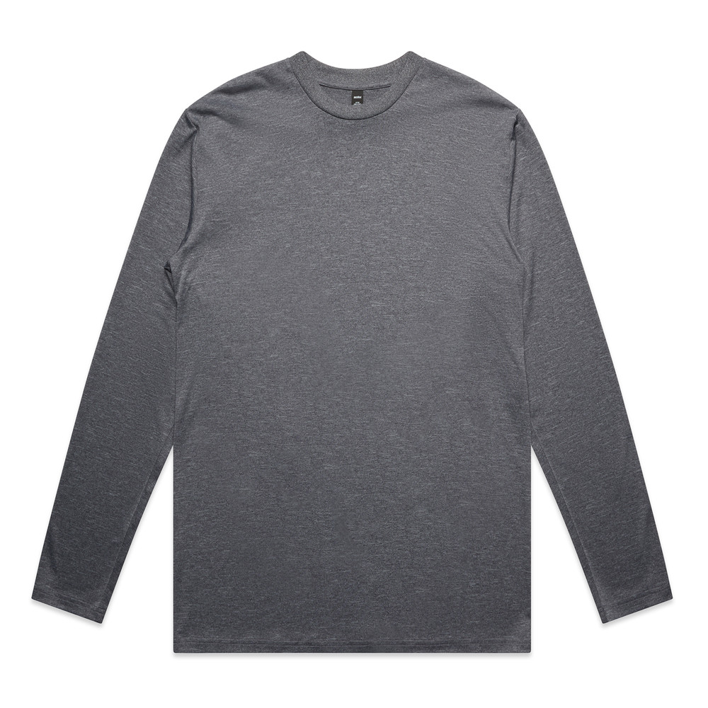 Staple Active Long Sleeve Tee in Graphite