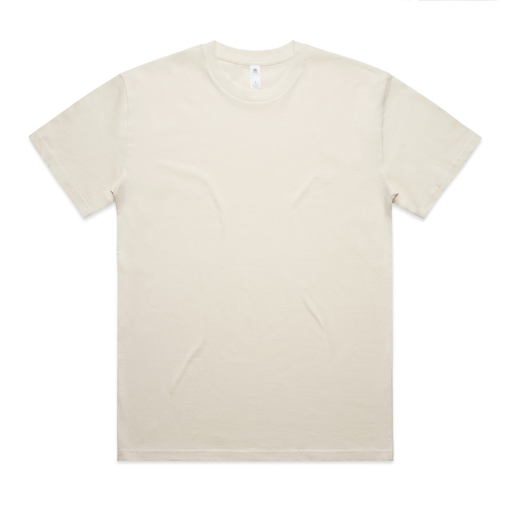 Block Oversized Tee in Ecru