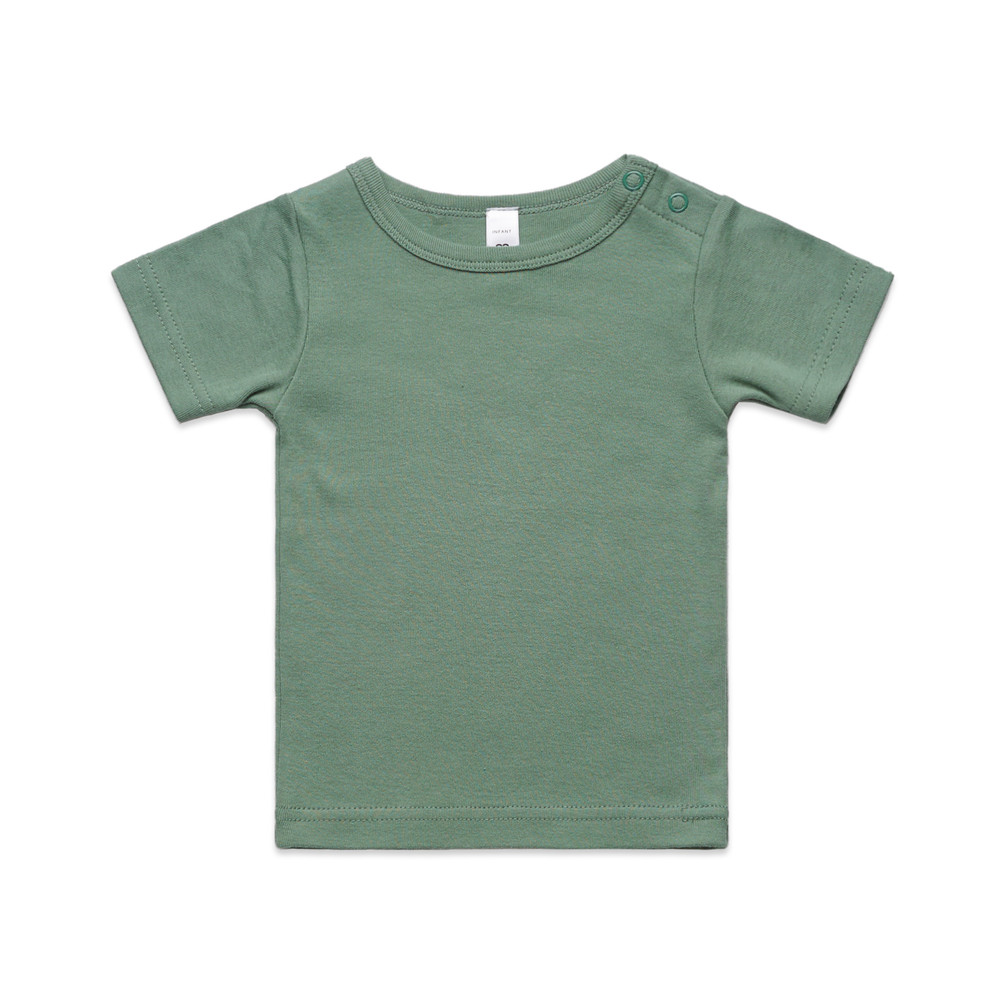 Organic Infant Wee Tee in Sage