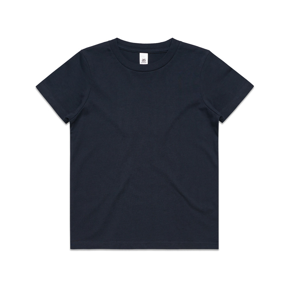 Kids Staple Tee in Navy