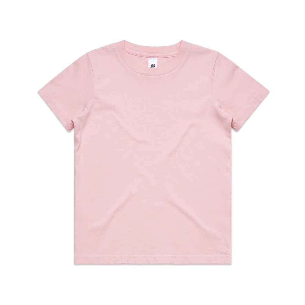 Kids Staple Tee in Pink