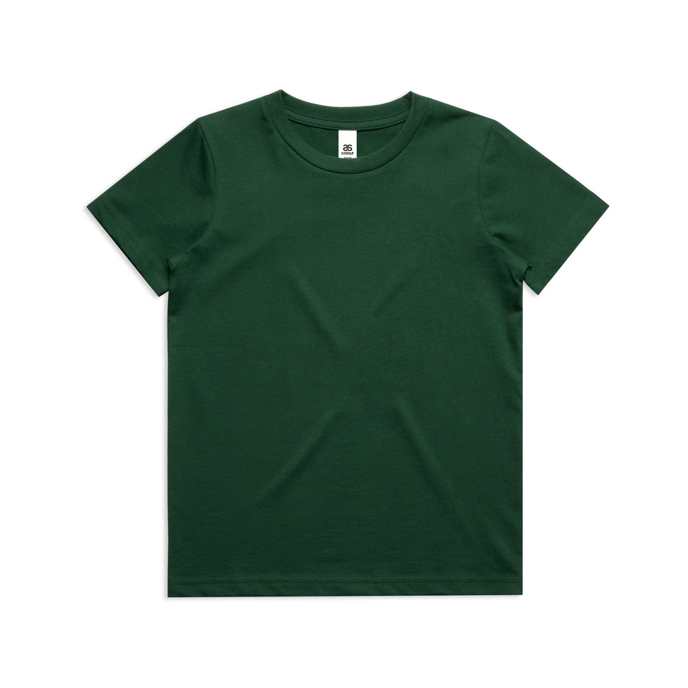 Youth Staple Tee in Forest Green