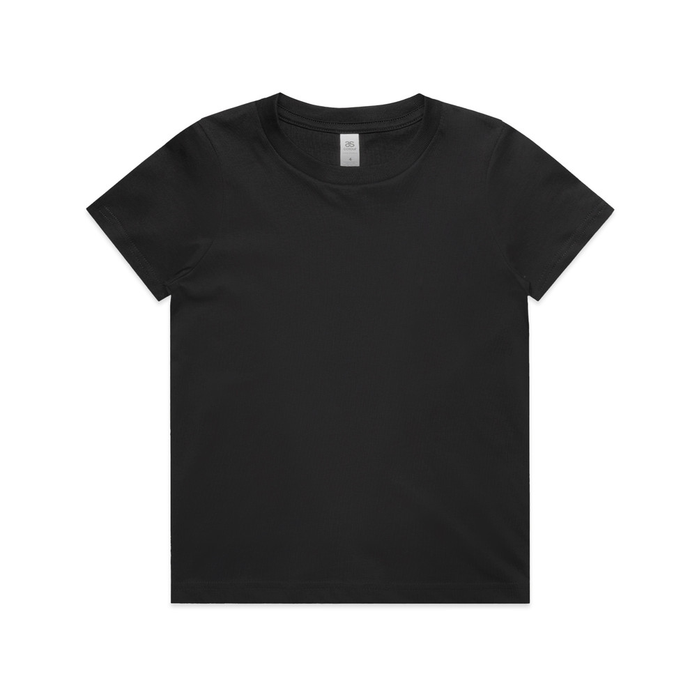 Youth Staple Tee in Black