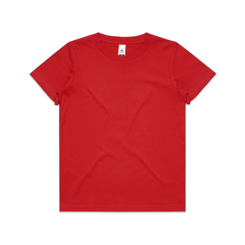 Youth Staple Tee in Red