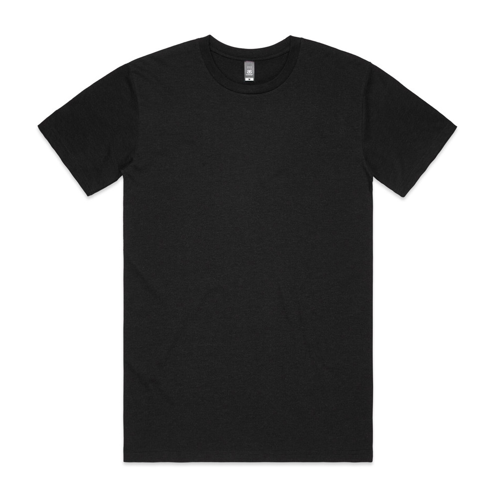 Staple Marle Tee in Black Marle