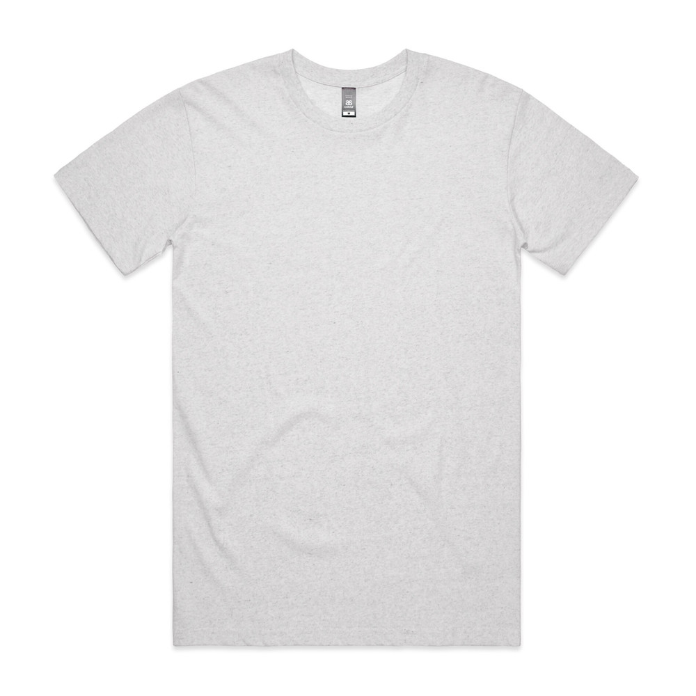 Staple Marle Tee in White Marle