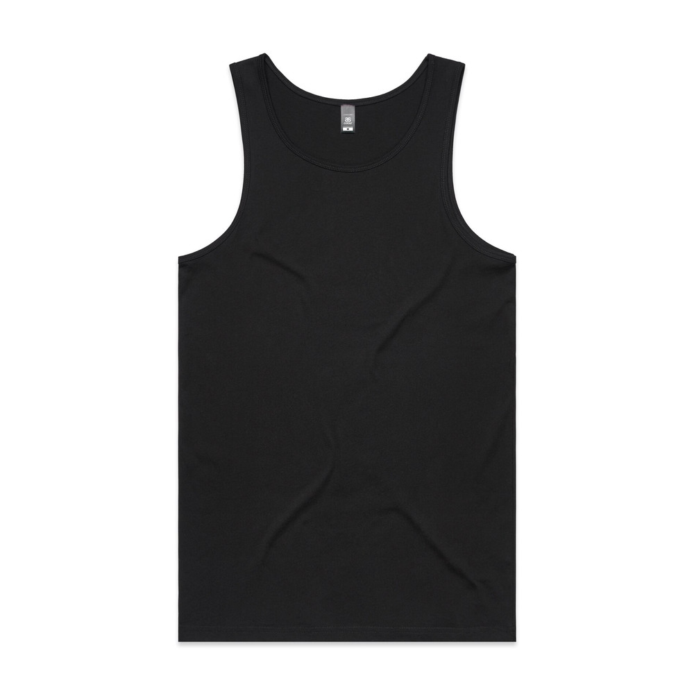 Lowdown Singlet in Black