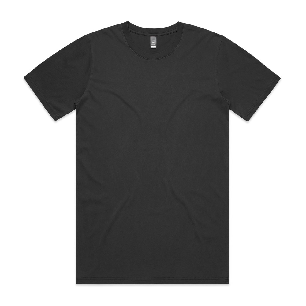 Faded Staple Tee in Faded Black
