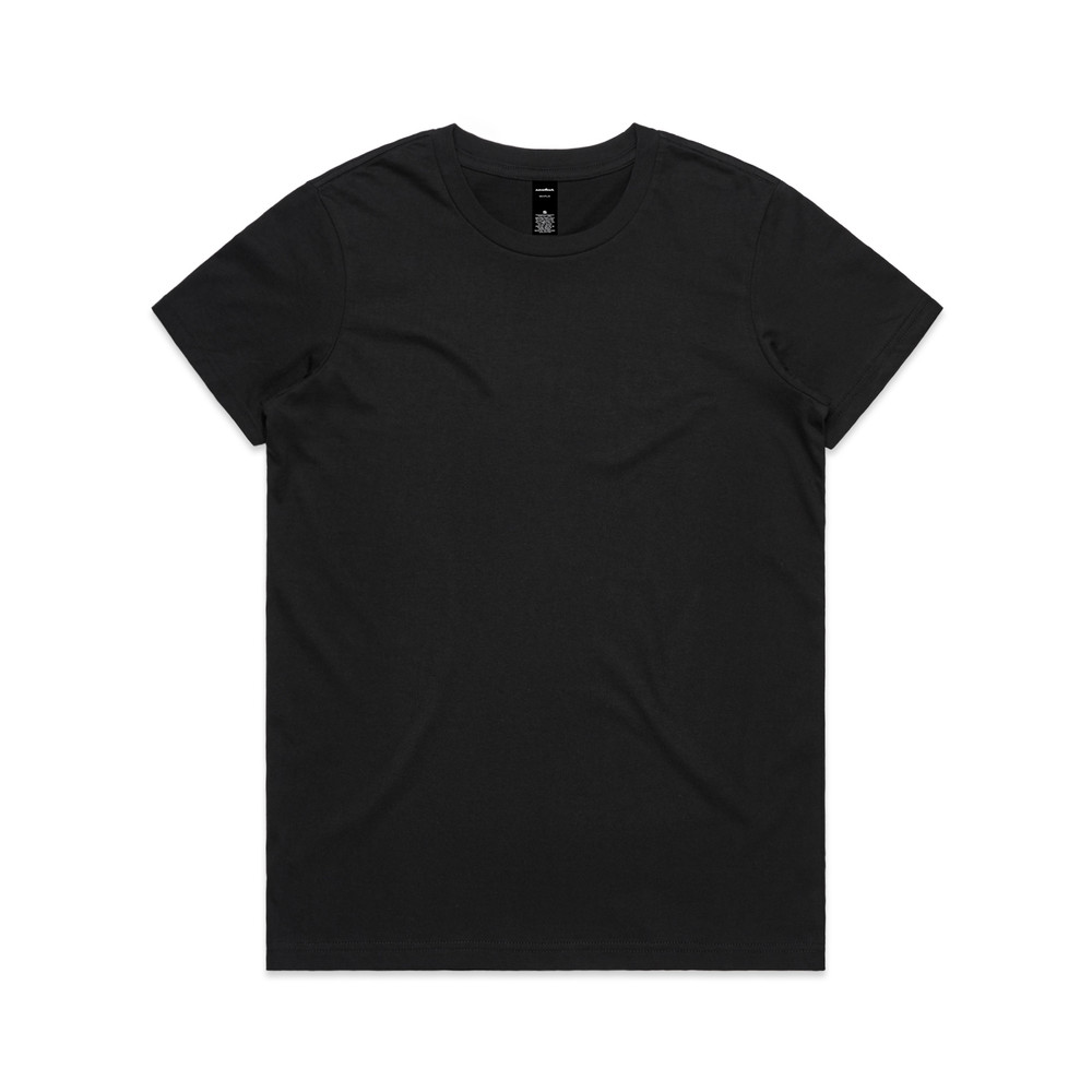 Women's Maple Tee in Black