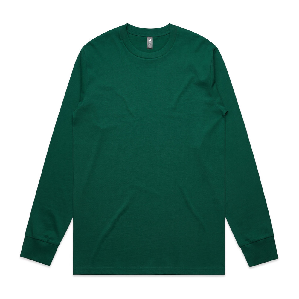 Base Long Sleeve Tee Heavy in Jade