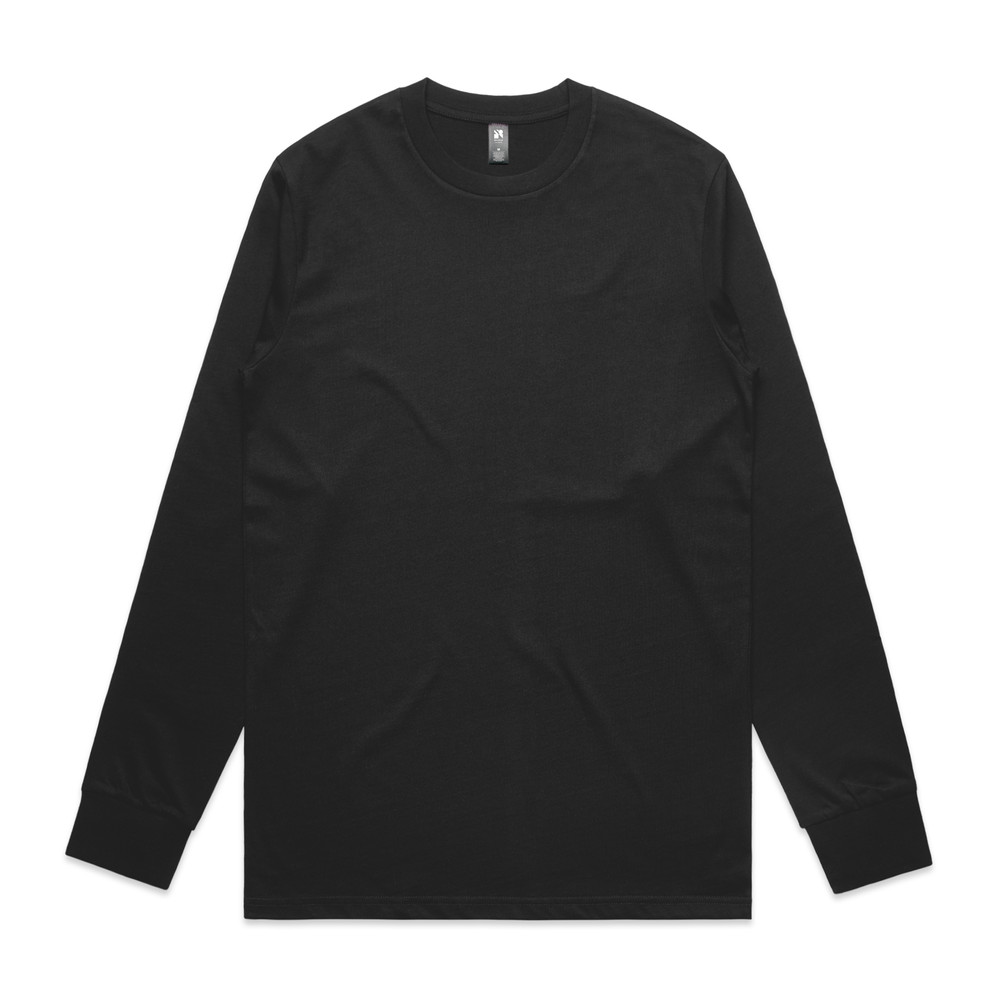 Base Long Sleeve Tee Heavy in Black