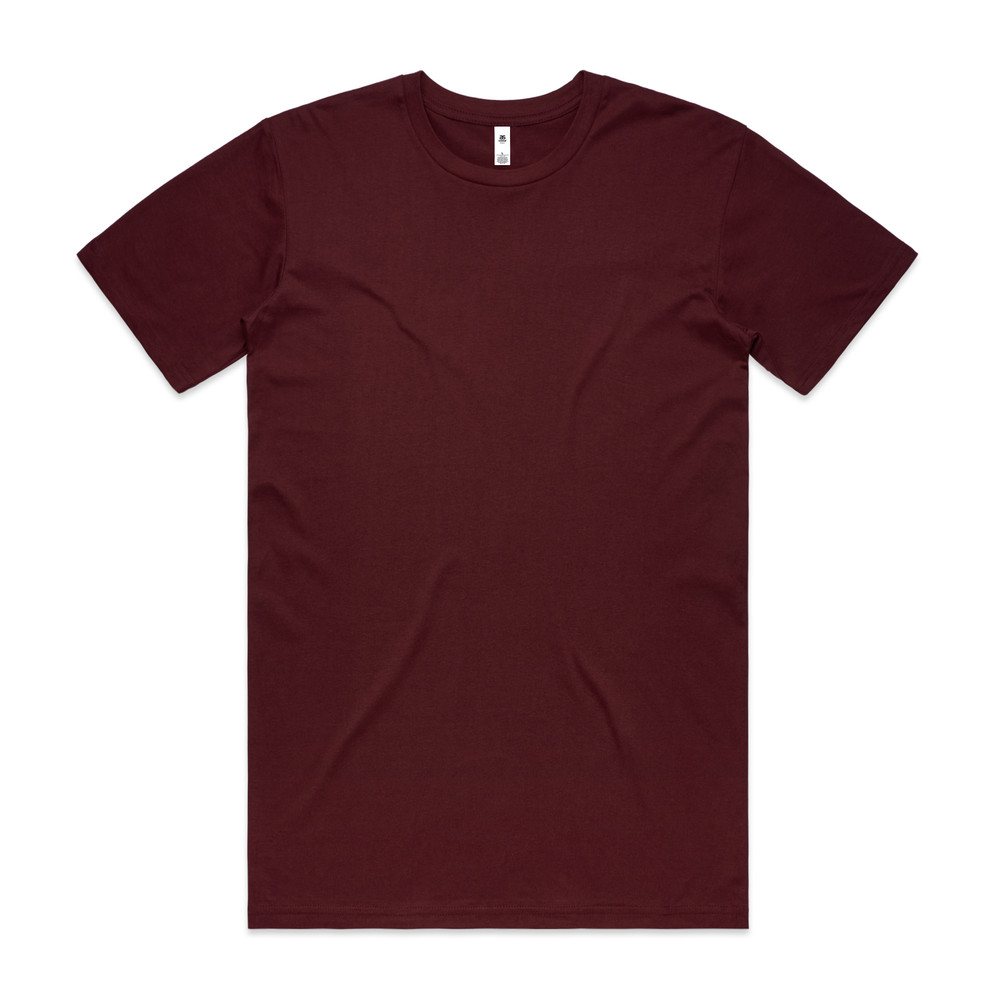 Basic Tee in Burgundy