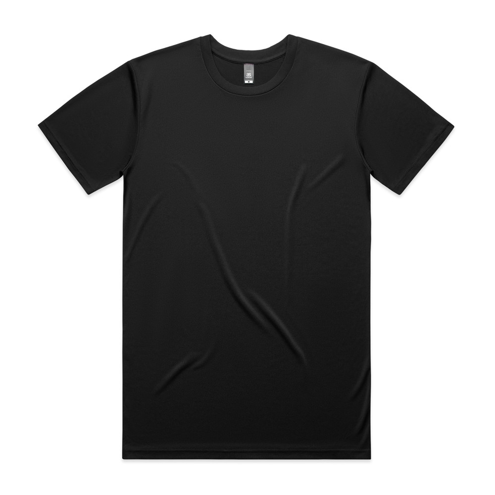 Staple Active Tee in Black