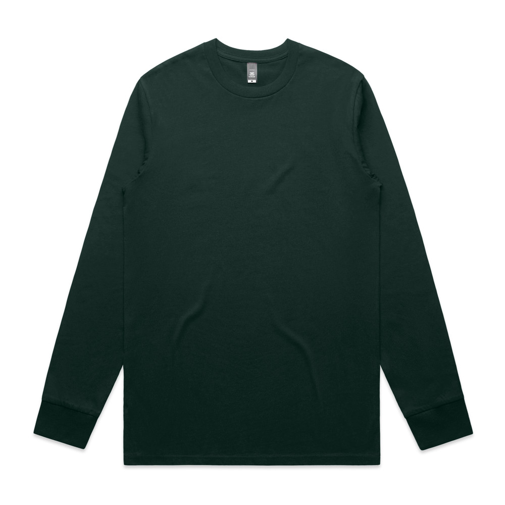 Staple Long Sleeve Tee in Pine Green