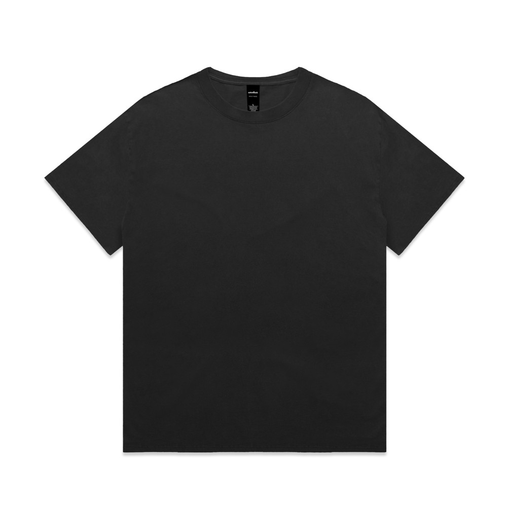 Heavy Faded Tee in Faded Black
