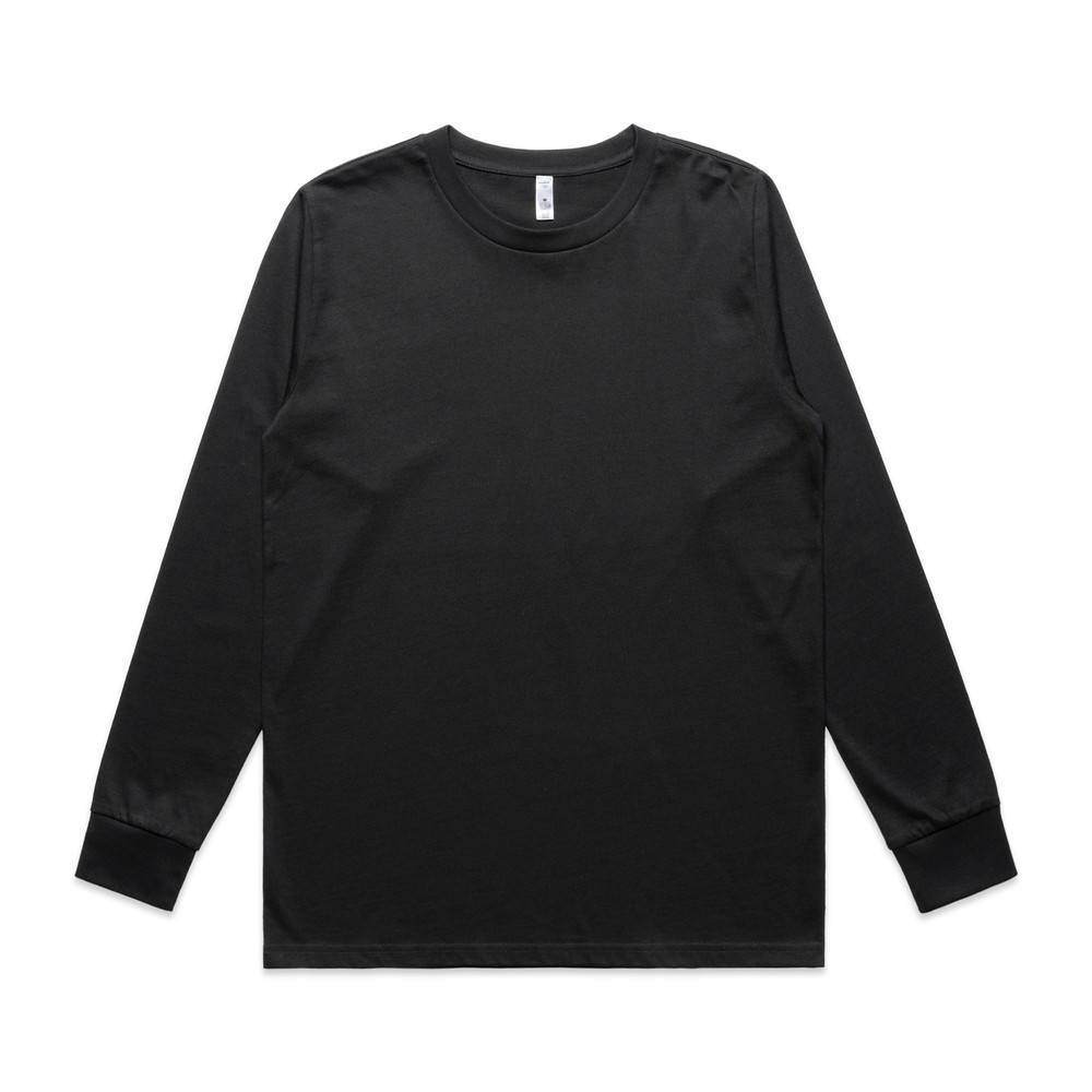 Women's Classic Long Sleeve Tee in Black