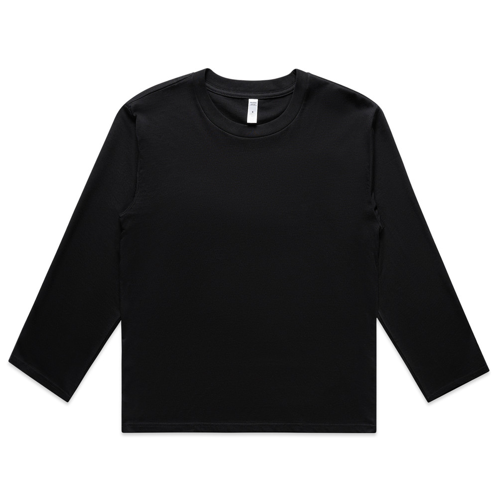 Women's Martina Long Sleeve Tee in Black