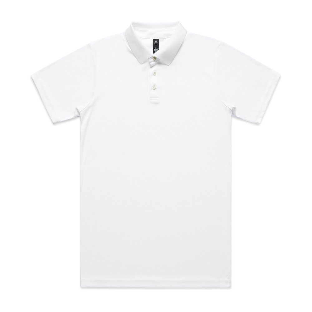 Active Work Polo in White