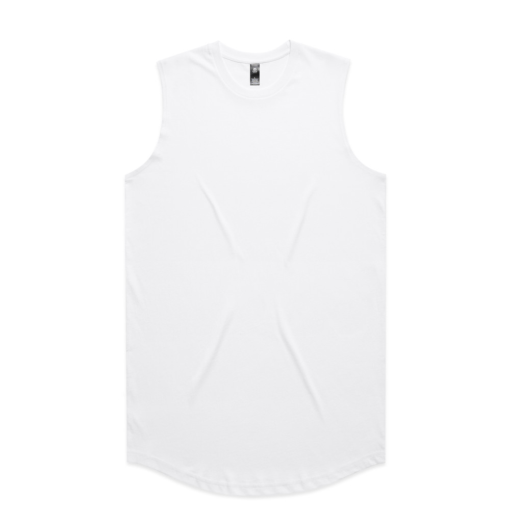 Staple Curve Tank in White