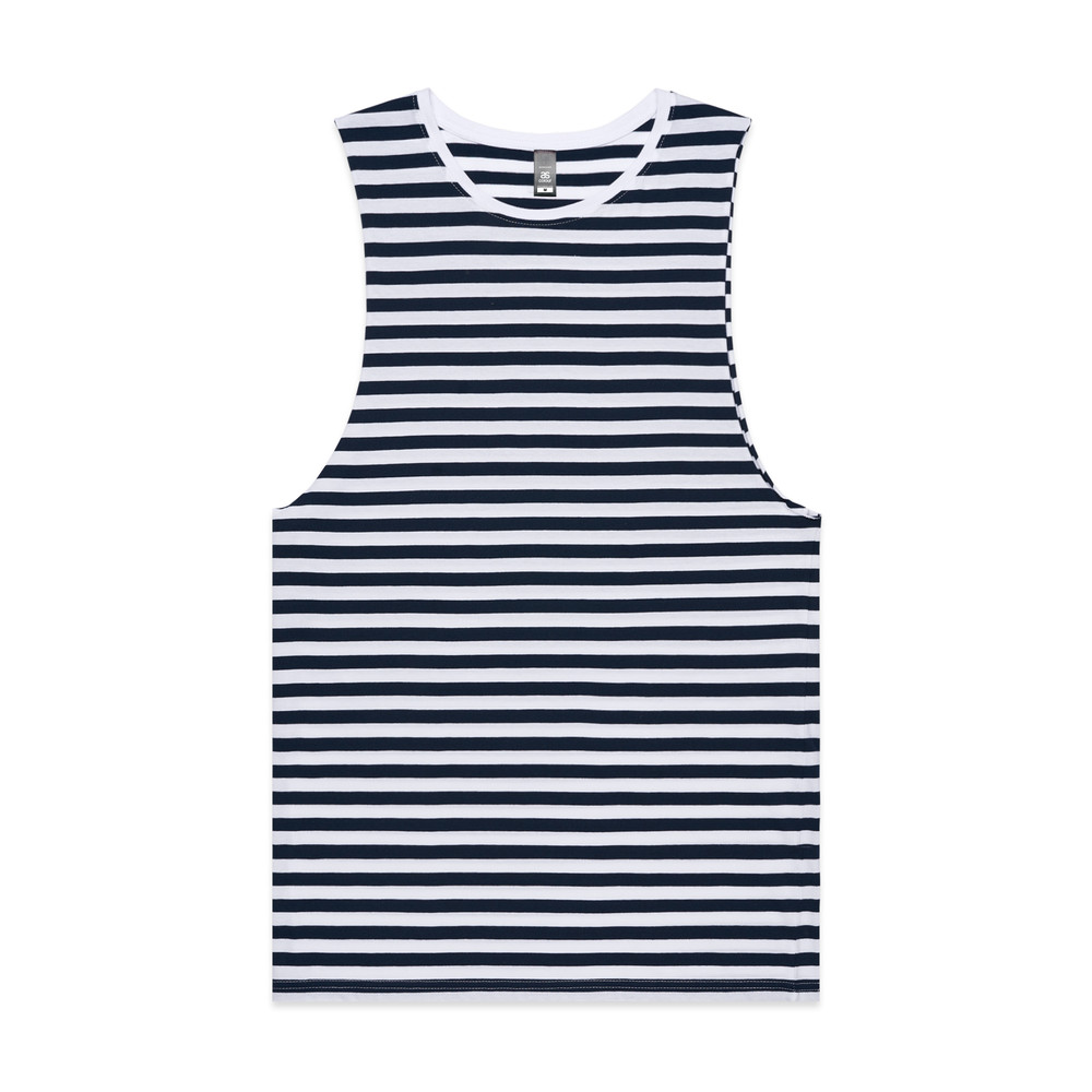 Barnard Stripe Tank in Navy / White