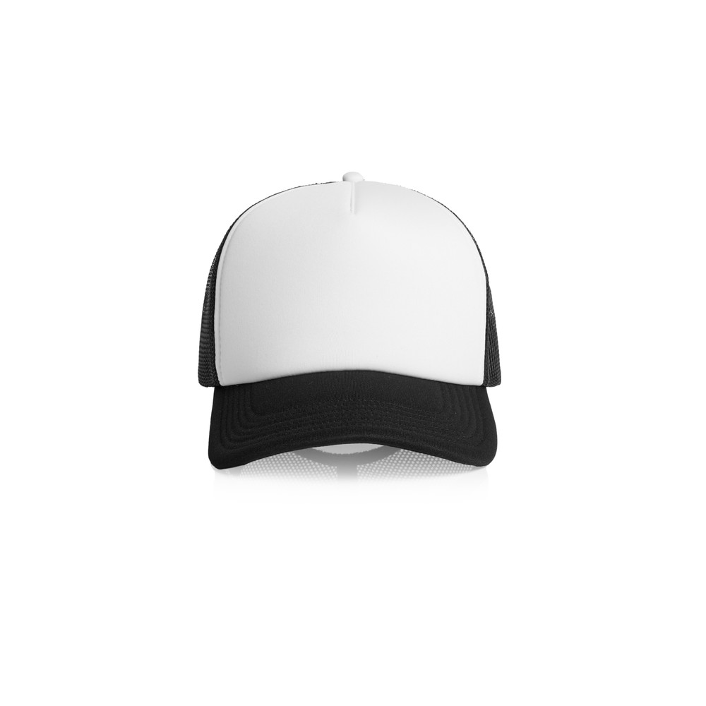 Frame Foam Two Tone Trucker Cap in White / Black