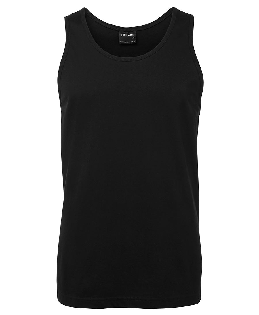 JB's Singlet in Black