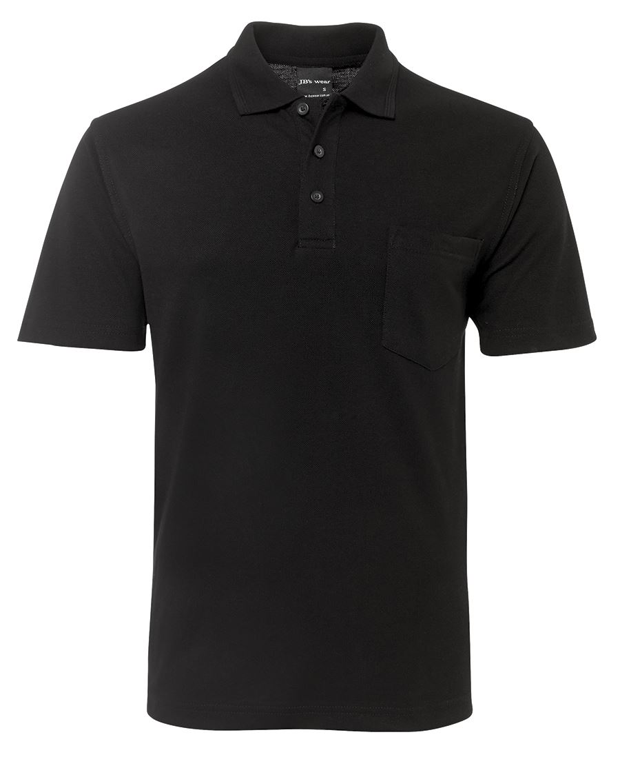 JB's 210 Pocket Polo in Black