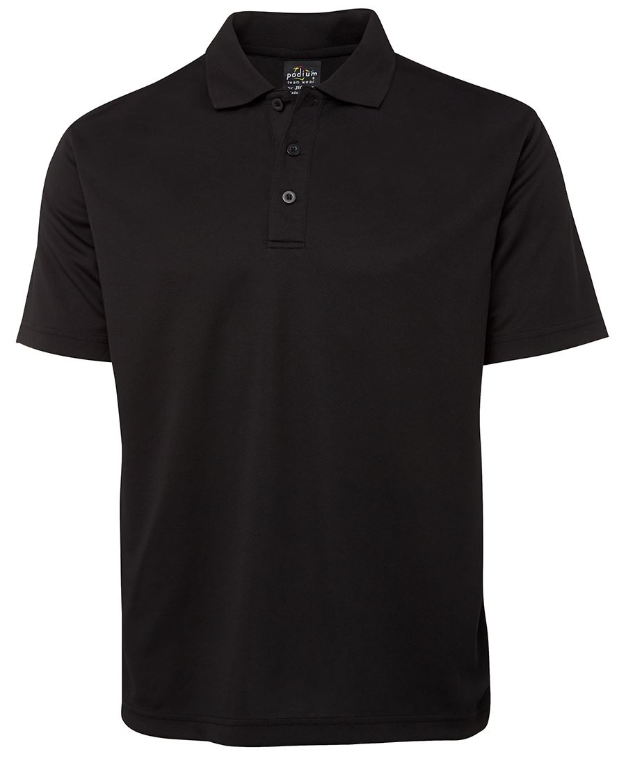 JB's Podium Poly Polo in Black